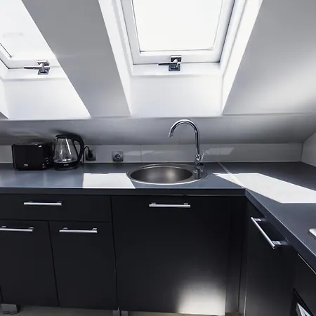 Sat Modern 2-Bedroom Loft In City Center Belgrad Exteriör bild