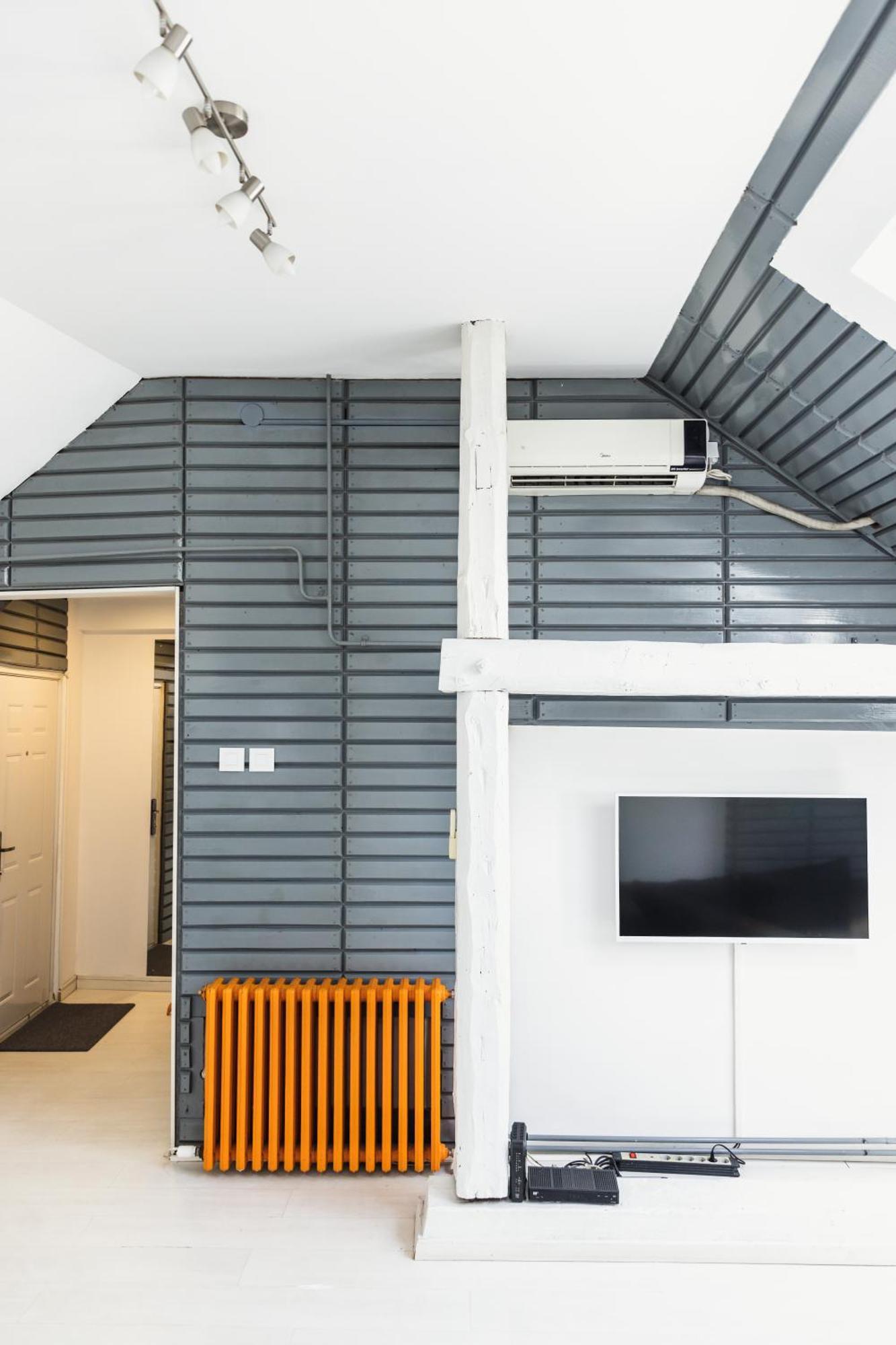 Sat Modern 2-bedroom Loft In Center Lägenhet *