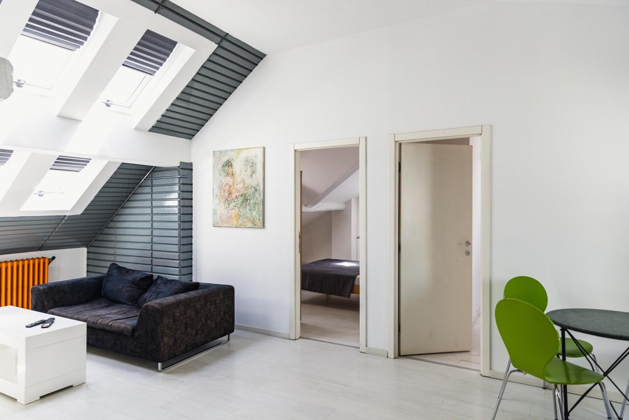Sat Modern 2-bedroom Loft In Center * Belgrad