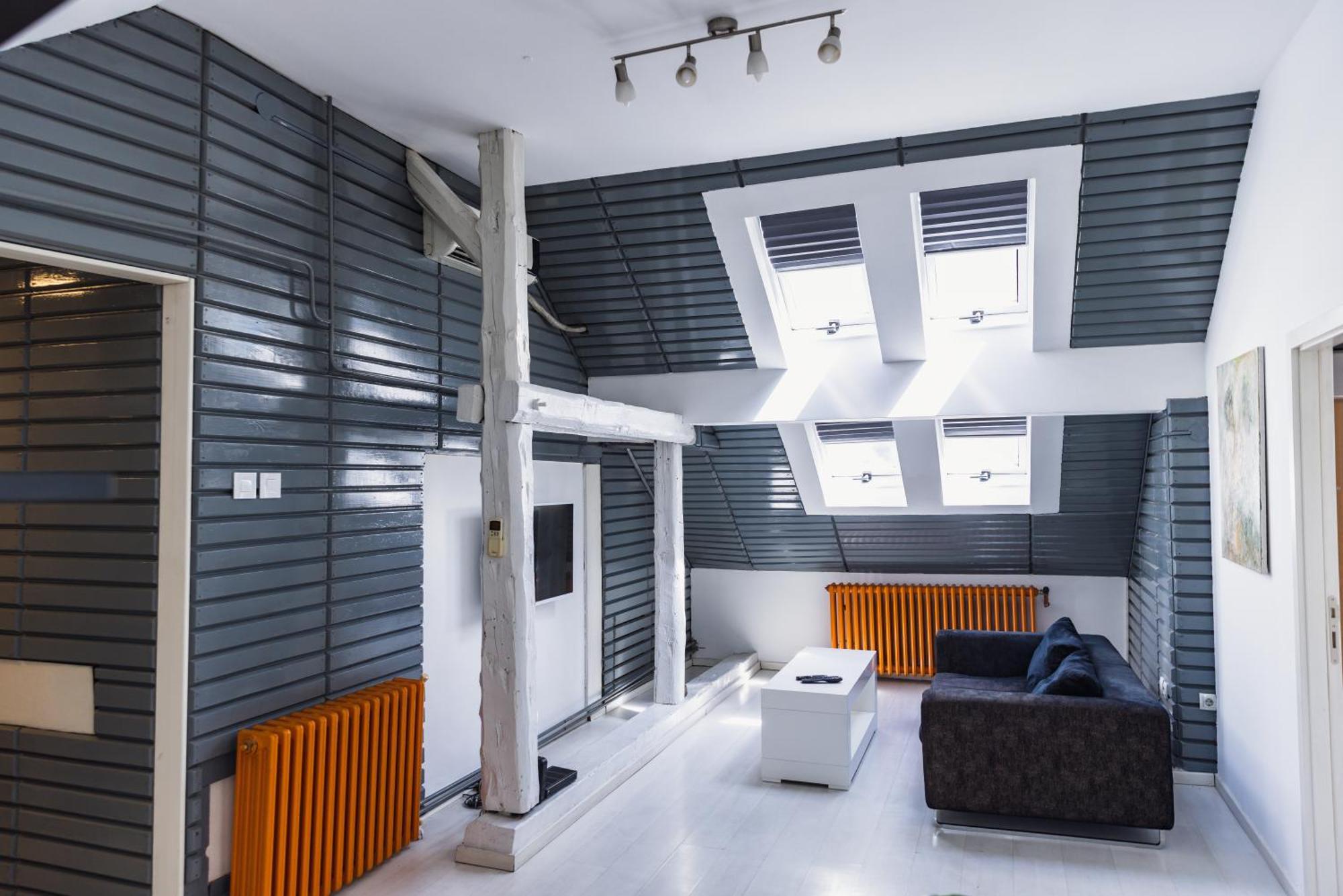 Apartment Sat Modern 2-bedroom Loft In Center